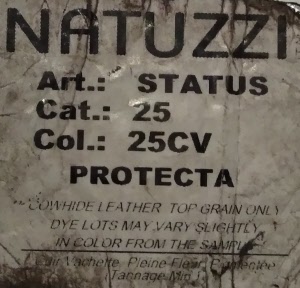 natuzzi - status 25cv protecta_label 2